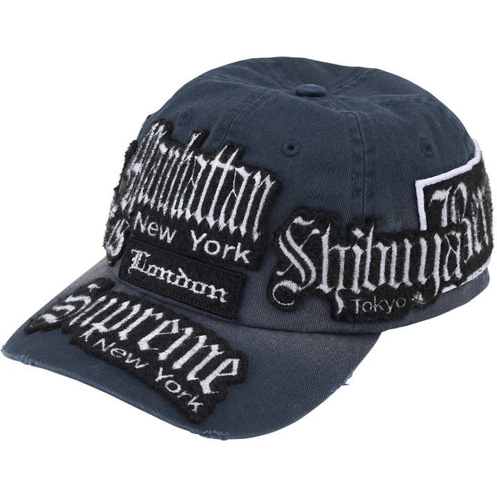 Supreme City Patches 6-Panel Hat Navy