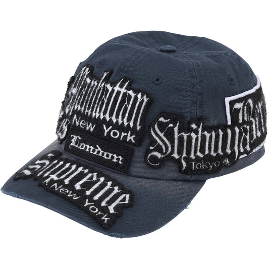 Supreme City Patches 6-Panel Hat Navy