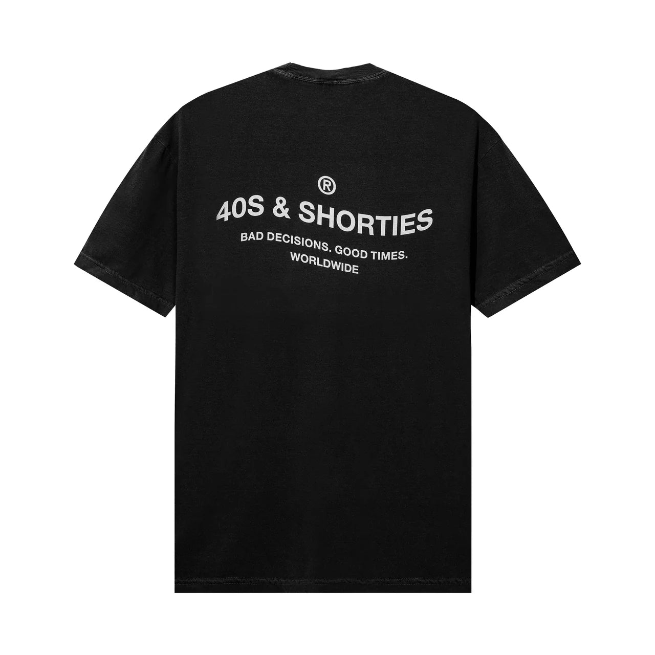 40s and Shorties wavy general logo tee