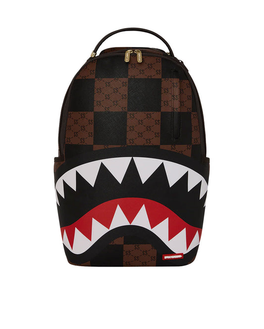 Sprayground Enlarged Check Paris Backpack