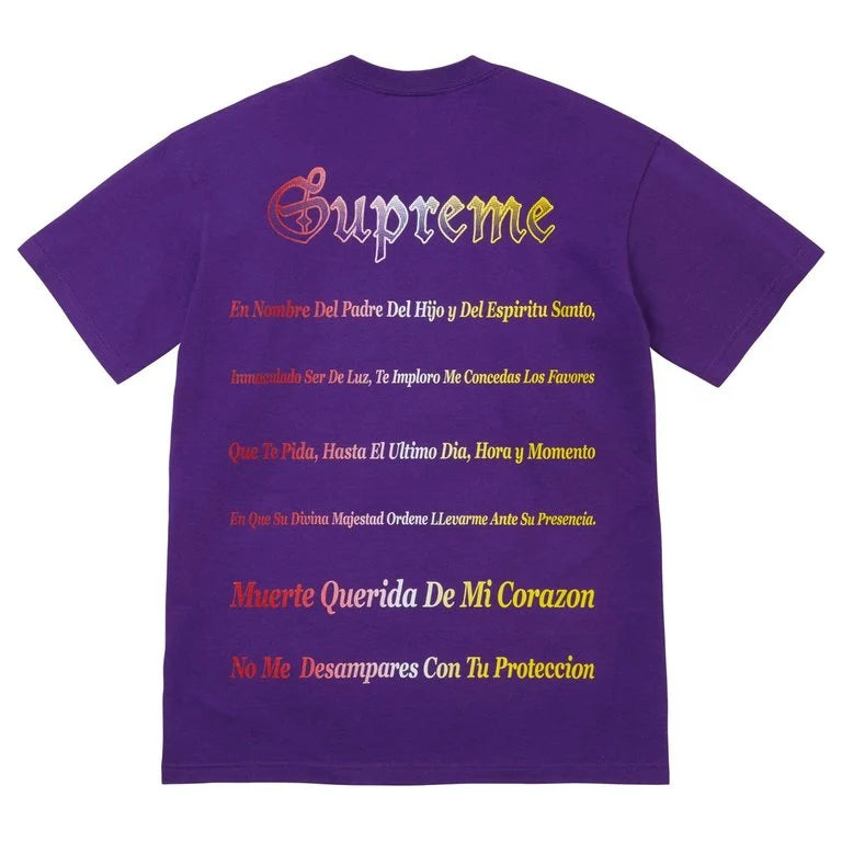 Supreme Grim Reaper Tee Purple