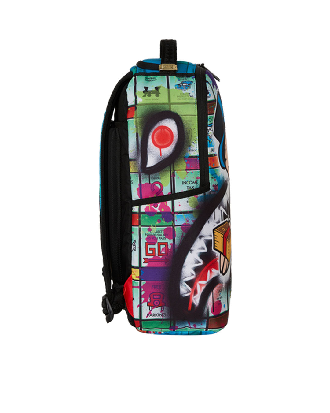 Sprayground Monopoly money moves backpack