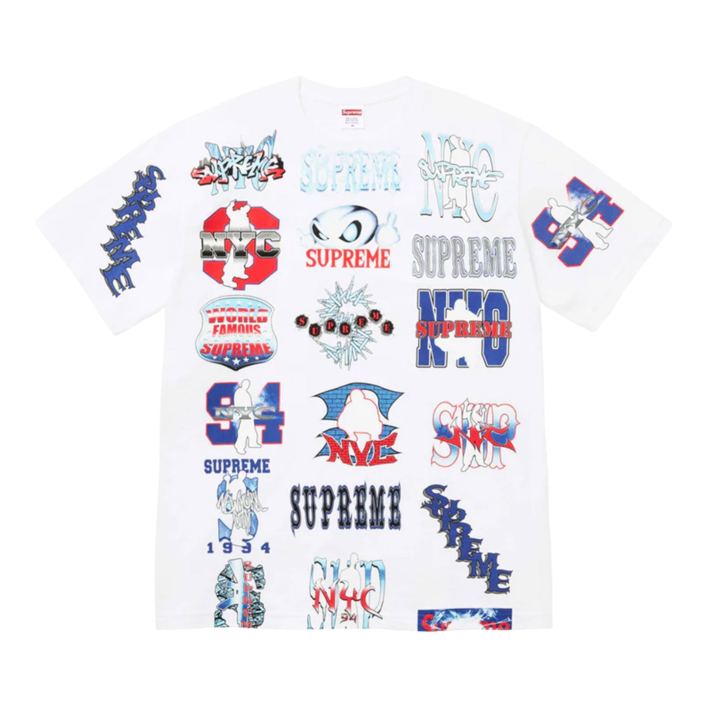 Supreme Flash Tee White