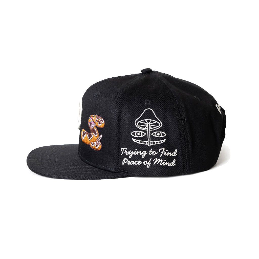 Primitive badlands snapback black