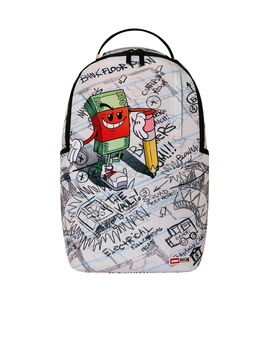 Sprayground Money Boy Schematics Backpack
