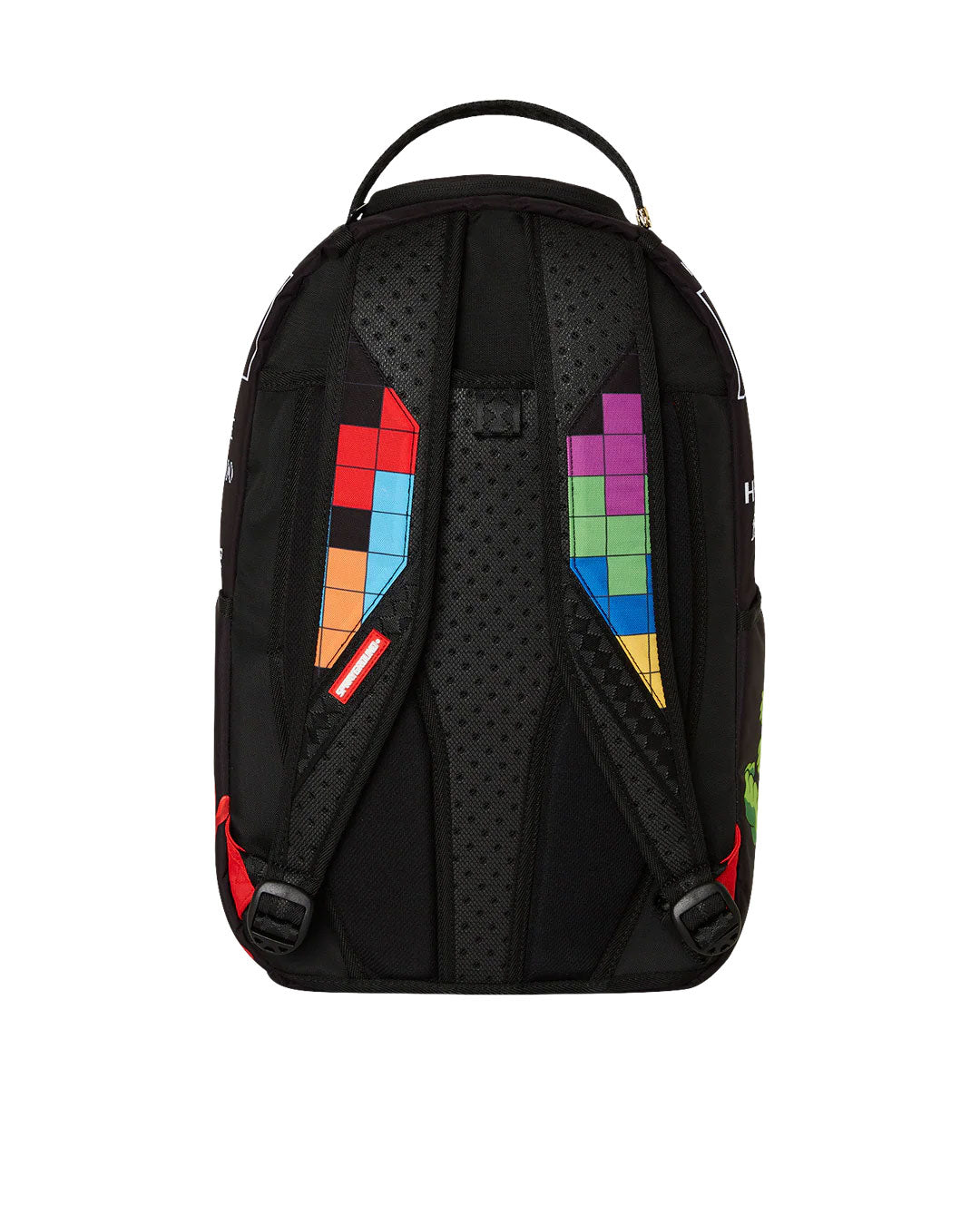 Sprayground Tetris with Diablo and money bear backpack