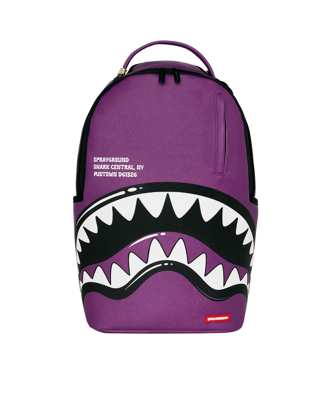 Sprayground Shark Central Bubble Shark Purple Backpack