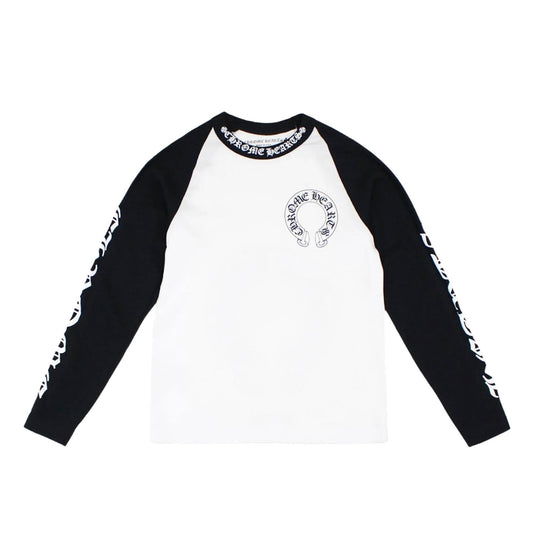 Chrome Hearts horseshoe baseball tee