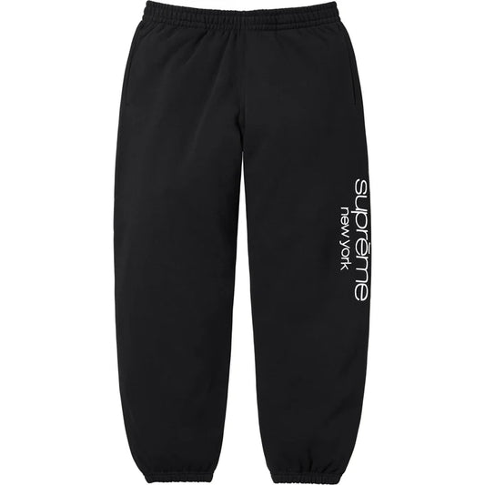Supreme Classic Logo Sweatpants Black