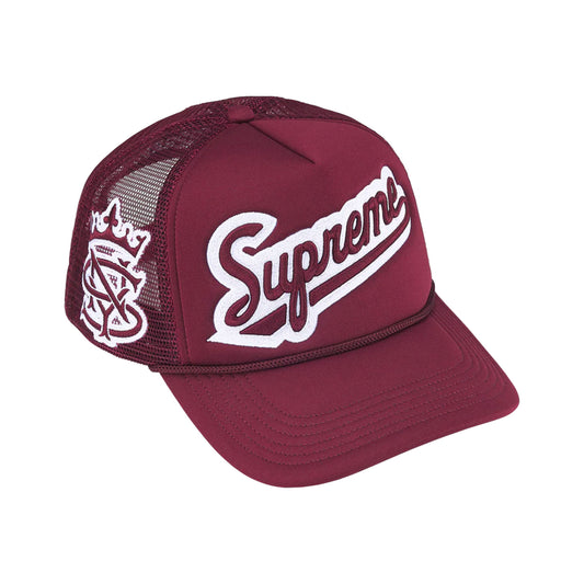 Supreme University Mesh Back 5-Panel Hat Red