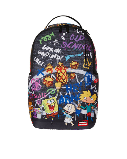 Sprayground 90s Nick toon tag takeover backpack