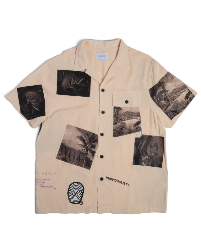 Individualist Lab Cotton Poly Button Up