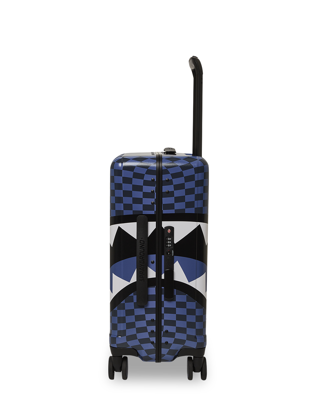 Sprayground midnight magic sharks in Paris hard shell carry on luggage