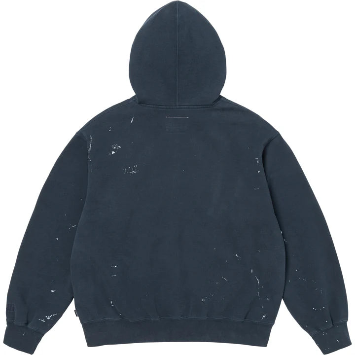 Supreme Maison Margiela Box Logo Hoodie Navy