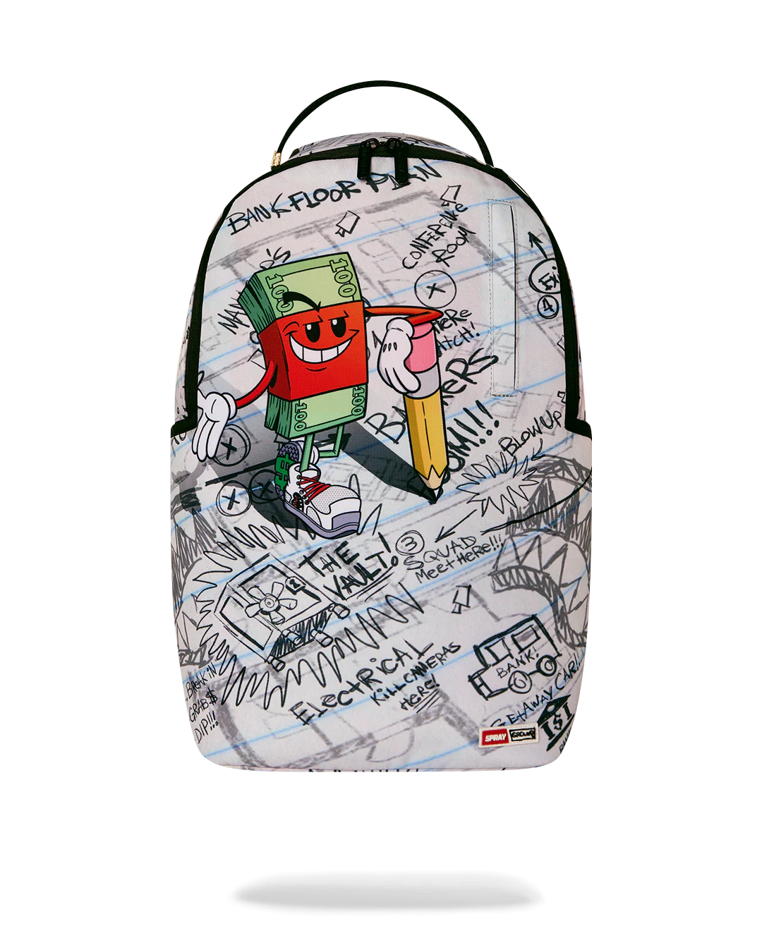 Sprayground Money Boy Schematics Backpack
