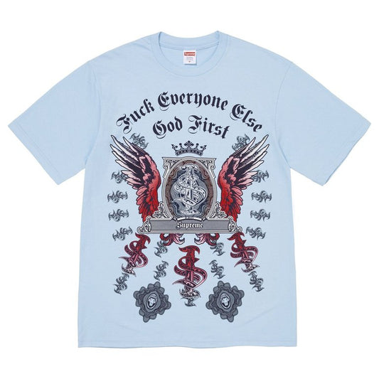 Supreme Money Tee Light Blue