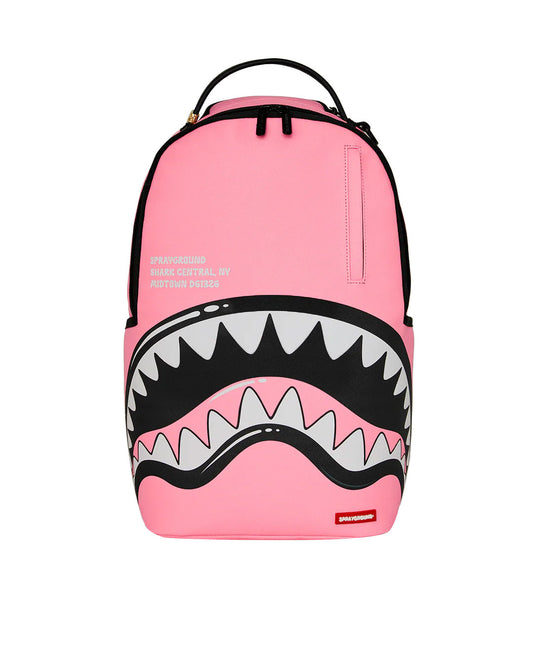 Sprayground Shark Central Bubble Shark Pink Backpack