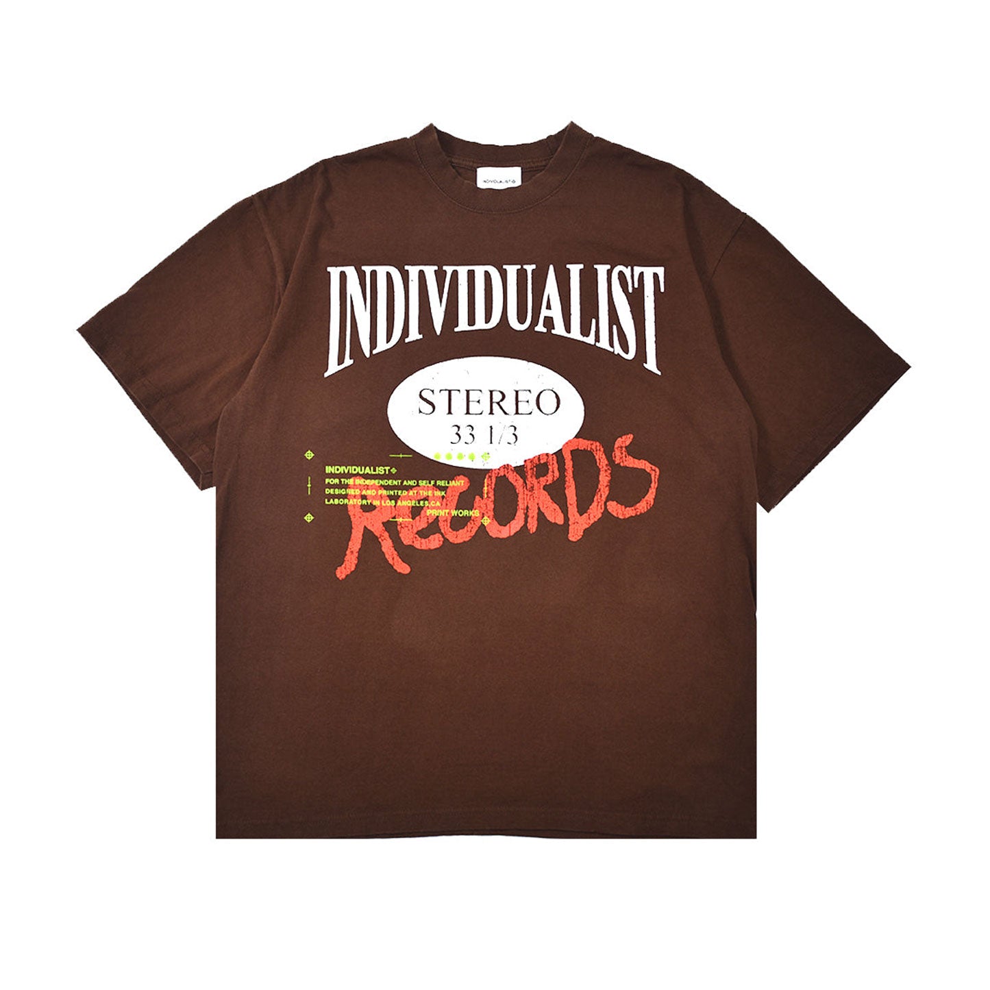 Individualist Lab records tee