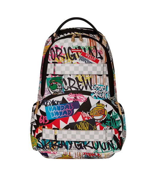 Sprayground create another day skateboard strap backpack