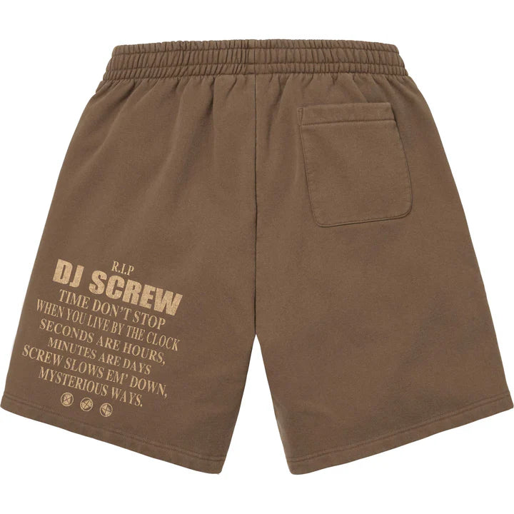 Supreme DJ Screw Sweatshorts Brown
