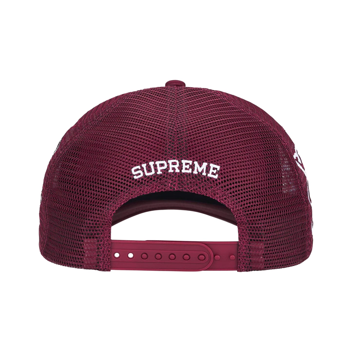 Supreme University Mesh Back 5-Panel Hat Red