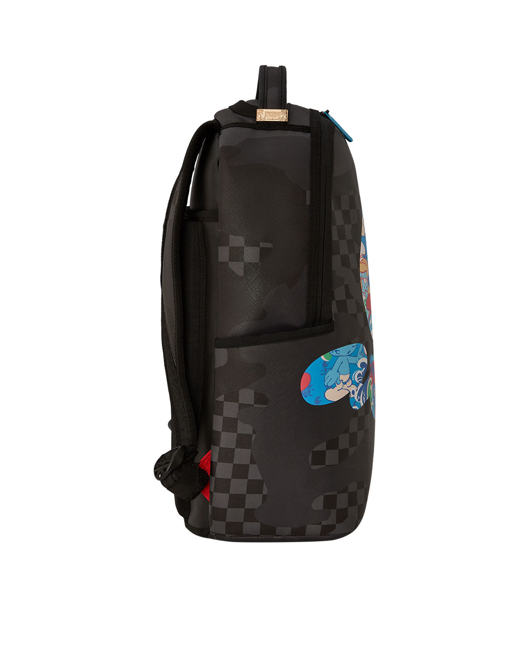 Sprayground Smurfs within backpack