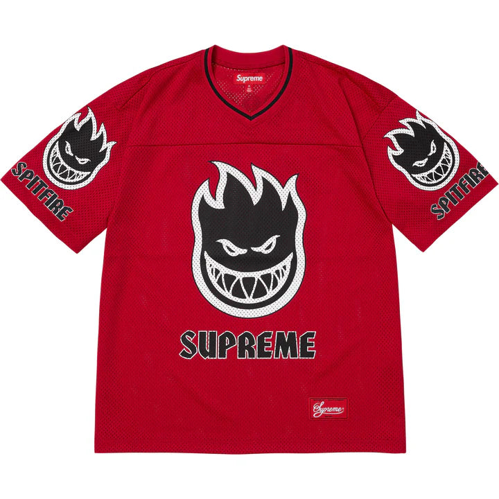 Supreme Spitfire Football Jersey Red
