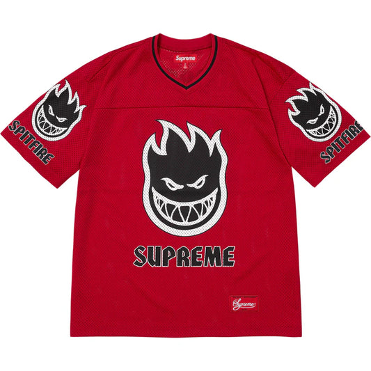 Supreme Spitfire Football Jersey Red