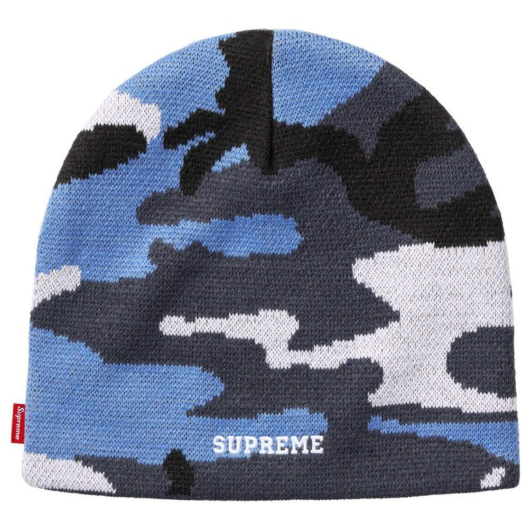 Supreme Nike Oval Beanie Blue Camo