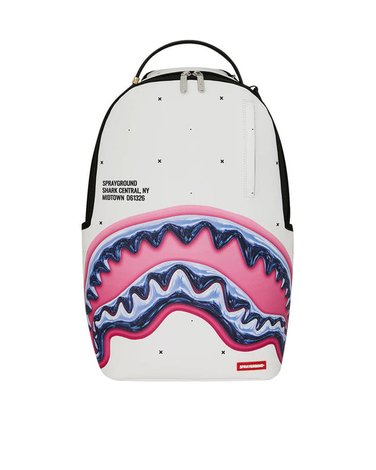 Sprayground Liquid Chromatic Shark Central Backpack
