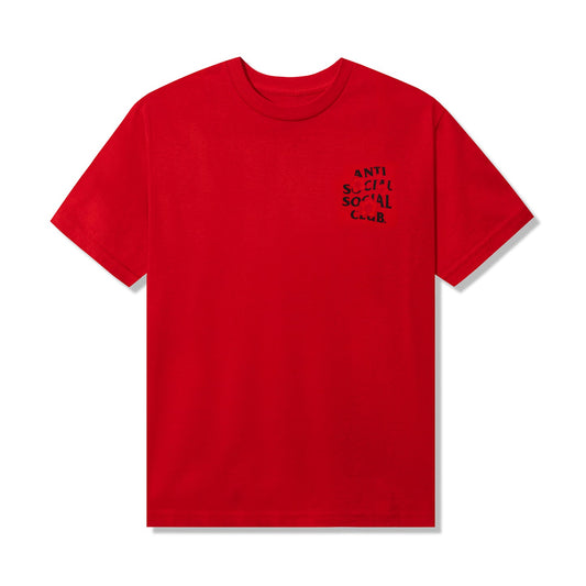 Anti Social Social Club seeing red tee