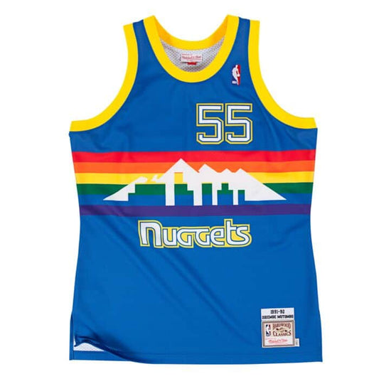 Denver Nuggets Dikembe Mutombo Authentic jersey 1991-1992