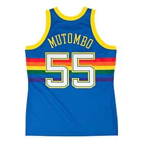 Denver Nuggets Dikembe Mutombo Authentic jersey 1991-1992