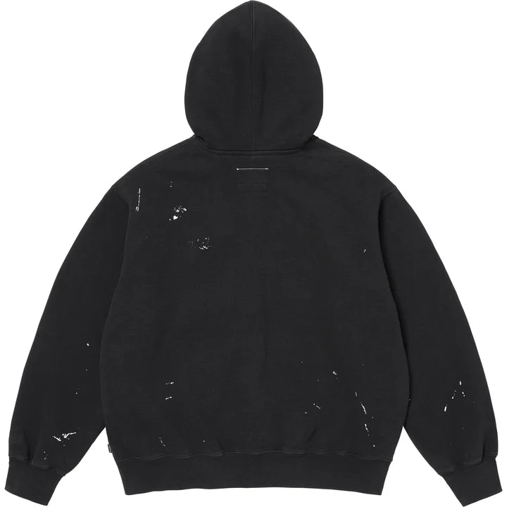 Supreme Maison Margiela Box Logo Hoodie Black