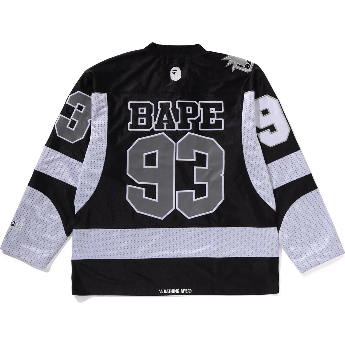 Bape multi logo L/s ice hockey jersey