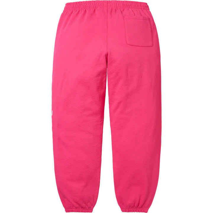Supreme Classic Logo Sweatpants Fuchsia