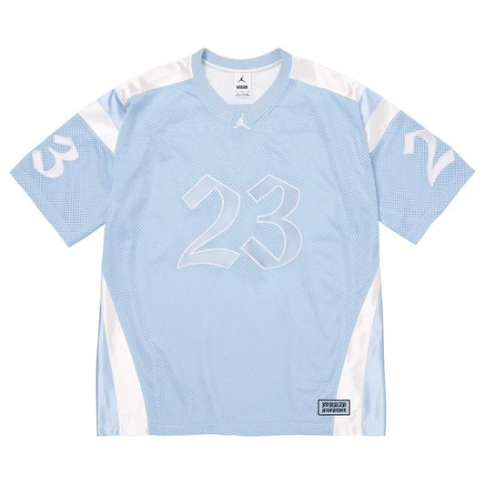 Supreme Jordan Warm Up Jersey Light Blue