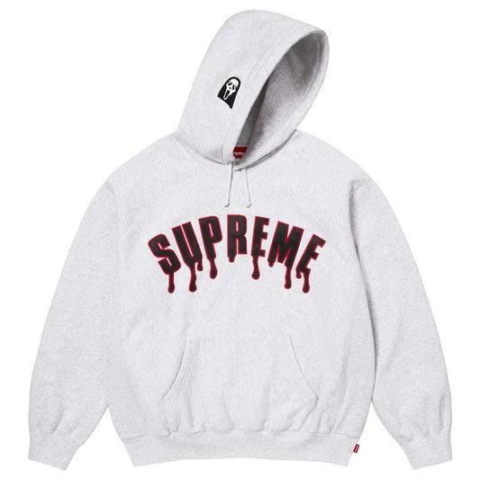 Supreme Ghostface Arc Hoodie Grey
