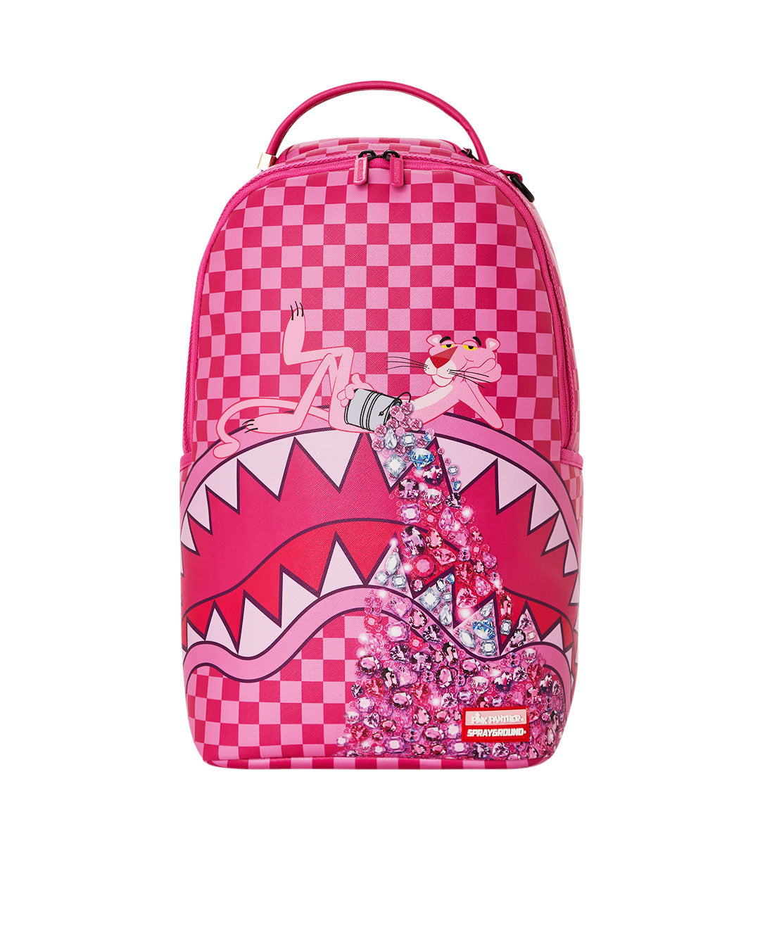 Sprayground Pink Panther just doin my job backpack