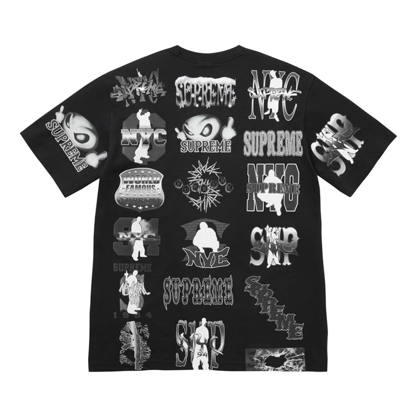 Supreme Flash Tee Black