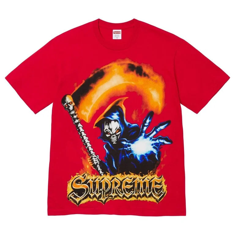 Supreme Grim Reaper Tee Red