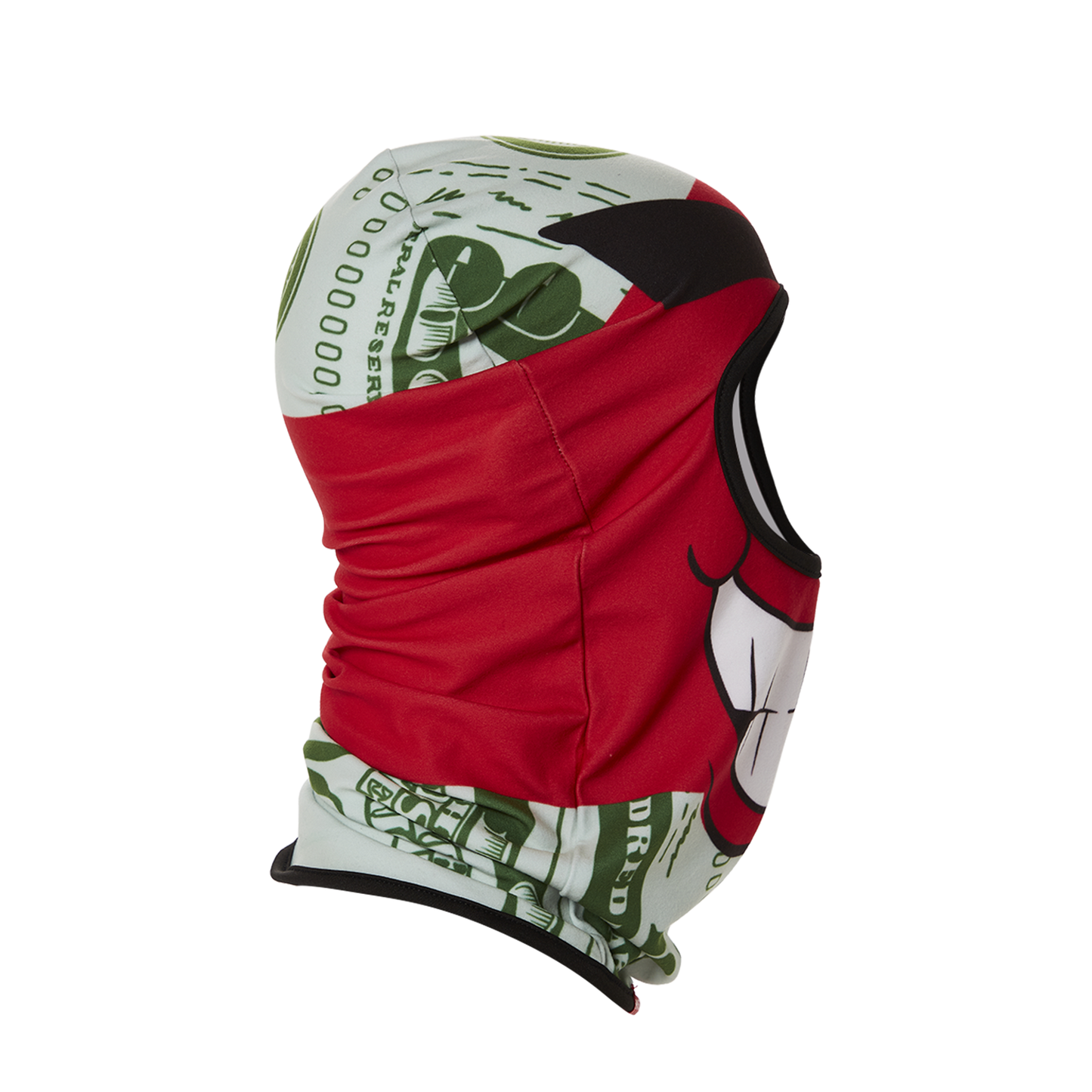 Sprayground money boy ski mask red