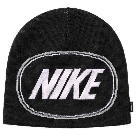 Supreme Nike Oval Beanie Black