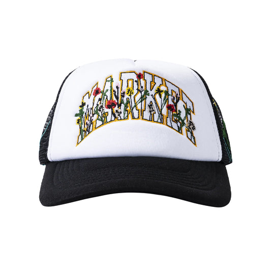 Market bouquet trucker hat
