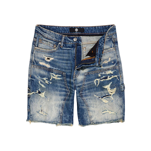 Jordan Craig retro land man denim shorts