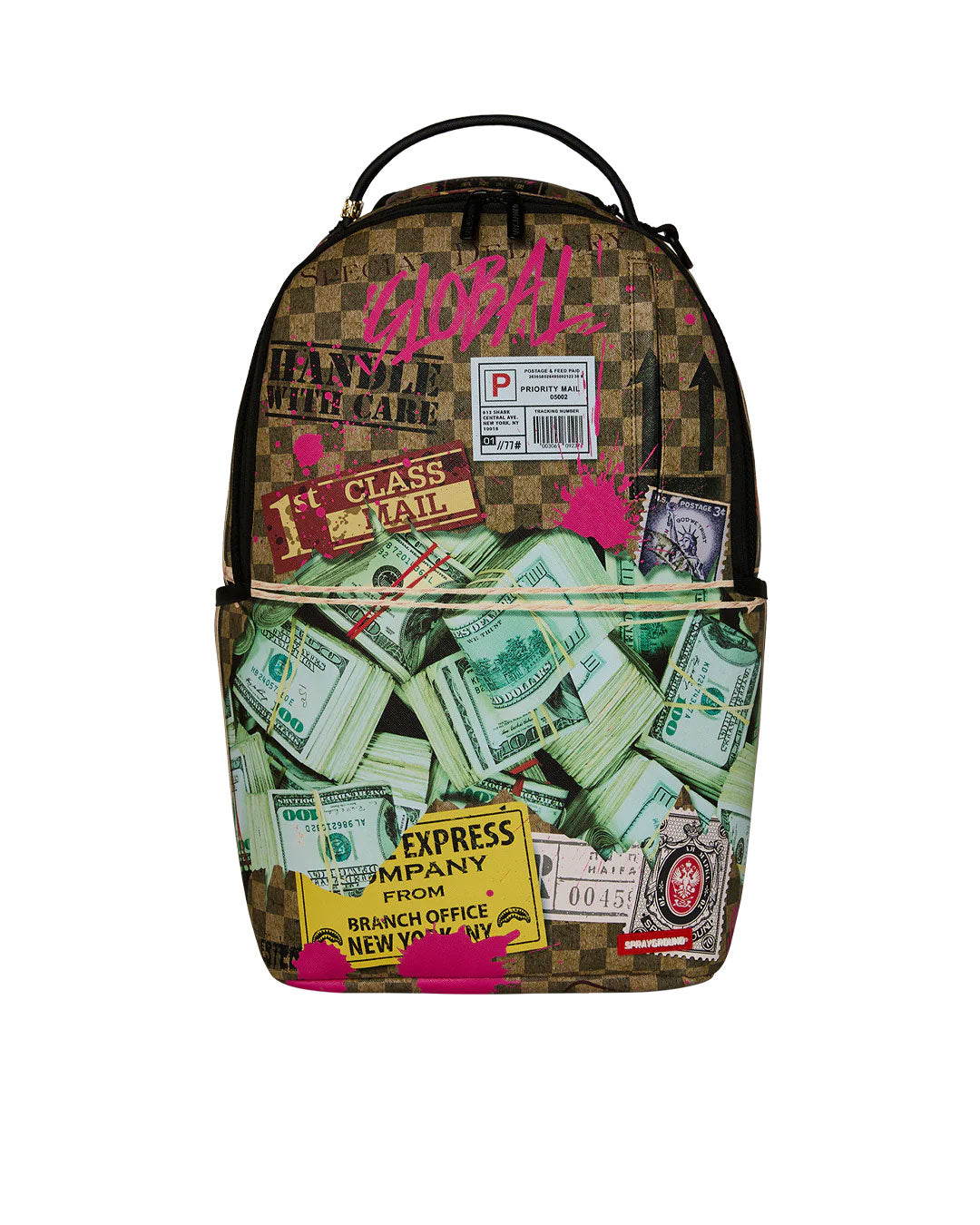 Sprayground Torn Packaging Rmx Backpack