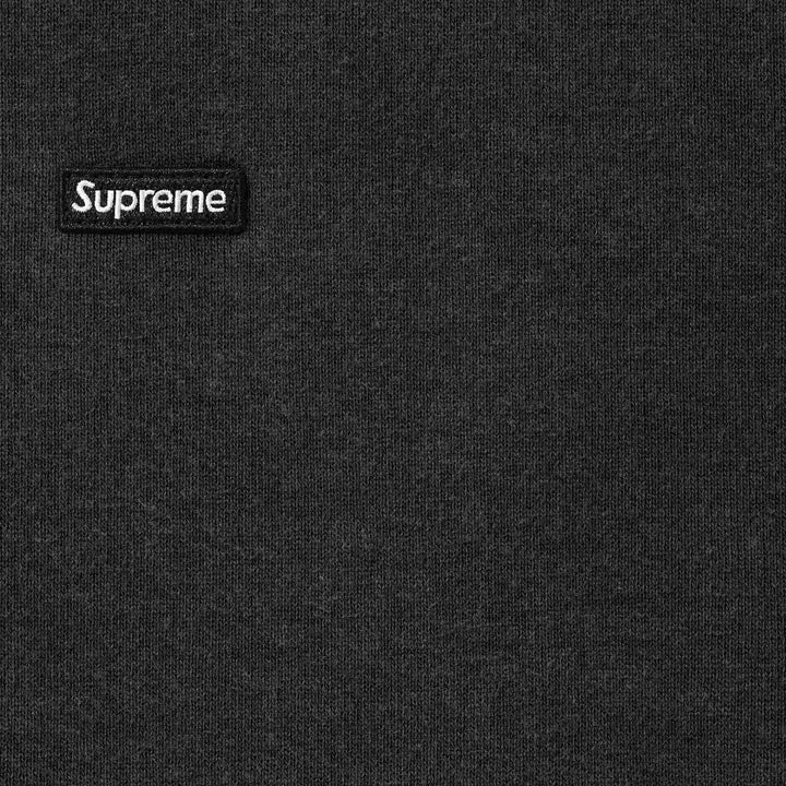 Supreme Small Box Zip Up Hooded Sweatshirt Black