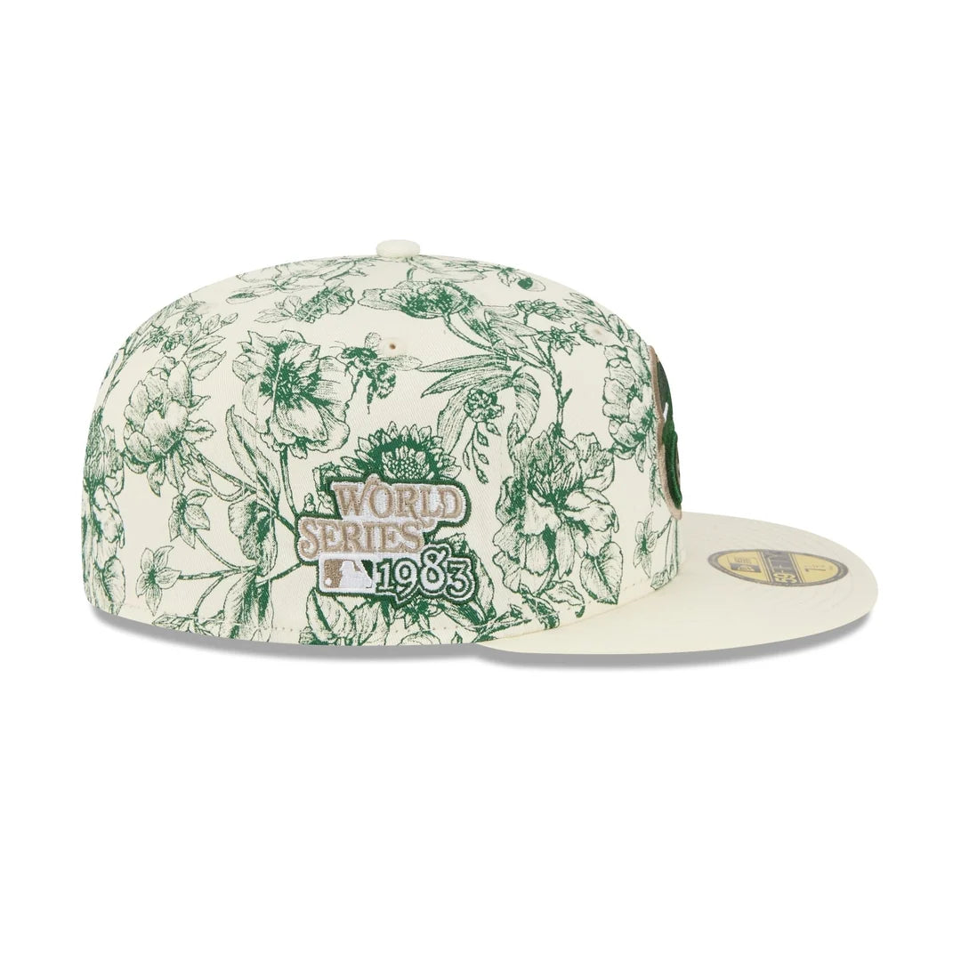 New Era Spring Floral Baltimore Orioles Fitted