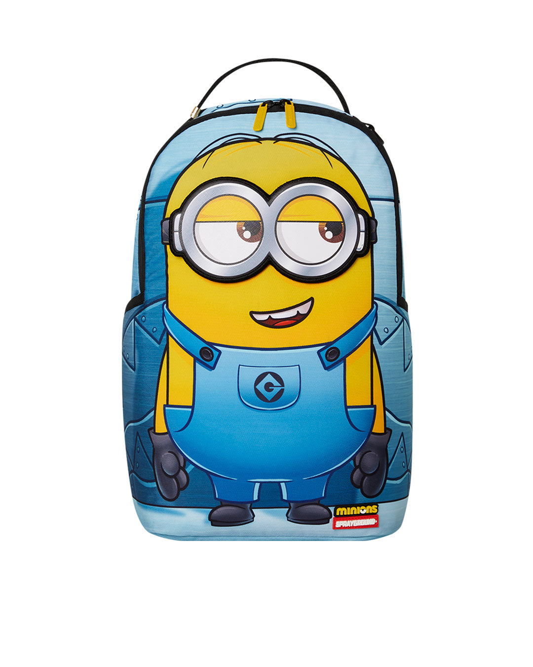 Sprayground Minions removable eye swap backpack