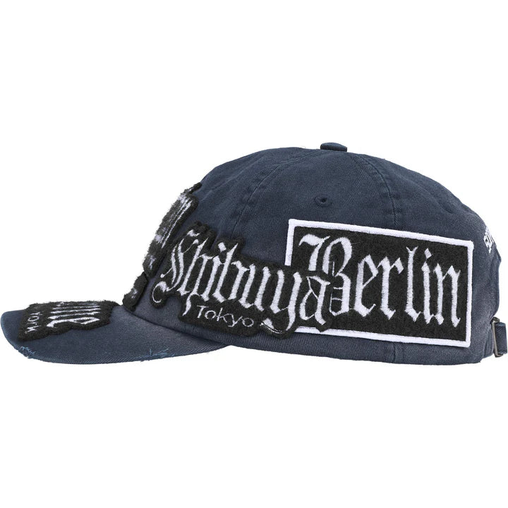Supreme City Patches 6-Panel Hat Navy